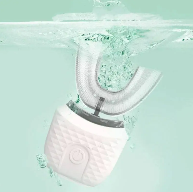 U-Shaped Ultrasonic Electric Toothbrush by Ovriluxe Enterprises llc