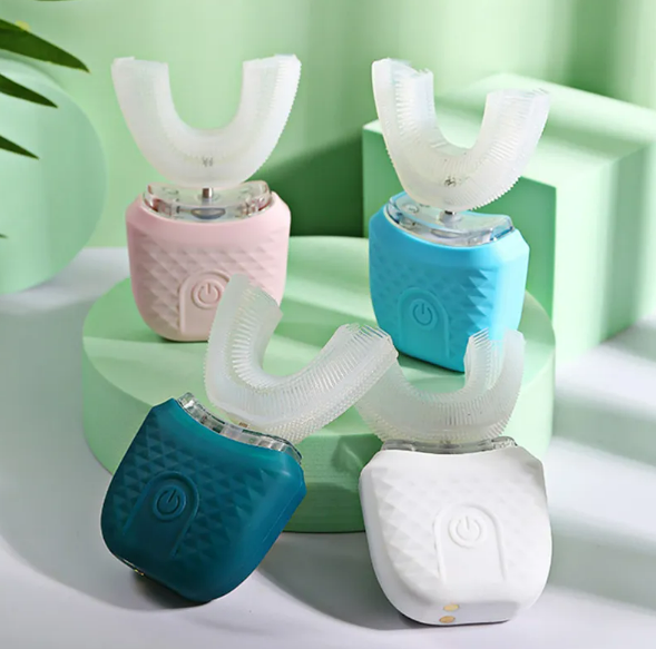 U-Shaped Ultrasonic Electric Toothbrush by Ovriluxe Enterprises llc