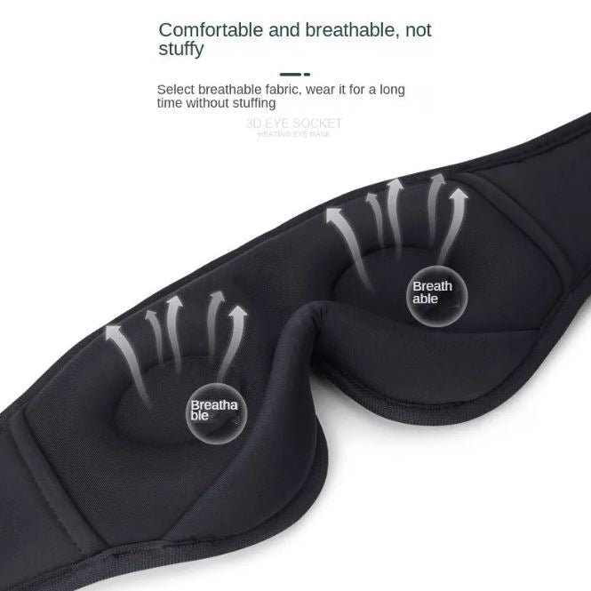 3D Eye Mask Bluetooth 50 Unlimited Music Stereo by Ovriluxe Enterprises llc