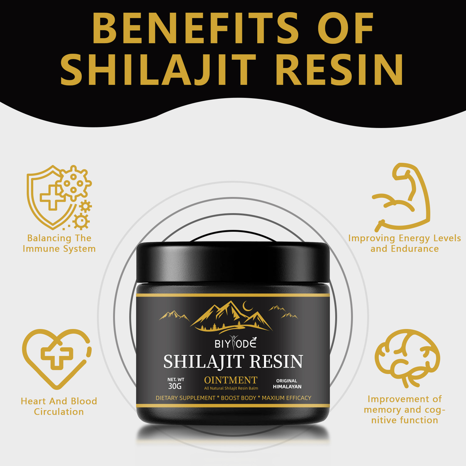 30g Natural Pure Shilajit Resin by Ovriluxe Enterprises llc