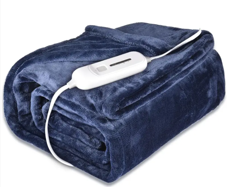 3-Level Safety Heated Blanket with Adjustable Temperature by Ovriluxe Enterprises llc